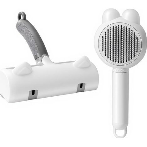 Kit brosse et peigne anti-poils – Chien et chat – Réutilisable – Canapé, lit, tapis, voiture (1/5)