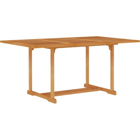 Maison Exclusive - 5-tlg. Garten-Essgruppe mit Kissen Massivholz