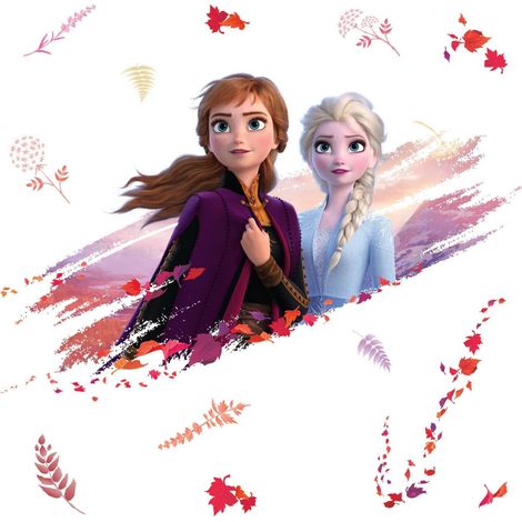 Stickers Elsa & Anna La Reine des Neiges 2 Disney (1/5)