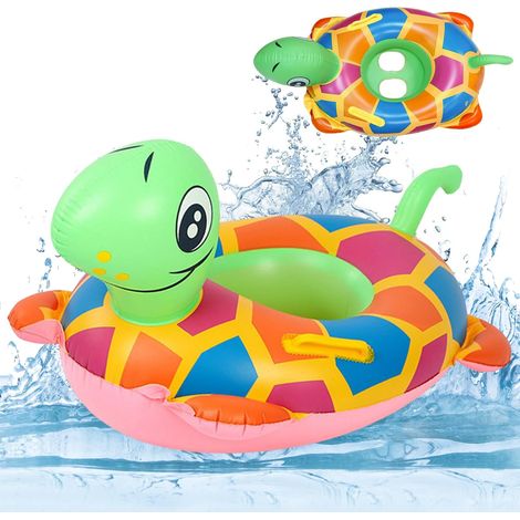 Bouée pour bébé, bouée gonflable, siège de natation pour bébé, jouets d'aide à la natation, bouée flottante, jouets de plage, bouée pour bébés de 6 mois à 3 ans (1/3)
