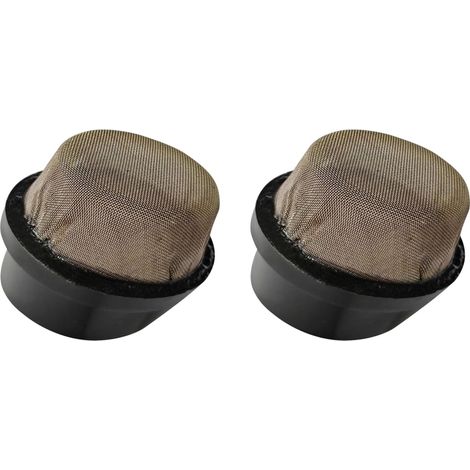 190106Z Luftentlüftungs-Siebkappe, 2 Stück, Edelstahl, Ersatz für Pentair Clean und Clear Plus, Luftventil-Siebkappe für die meisten Pool-Filter (schwarz) (1/5)