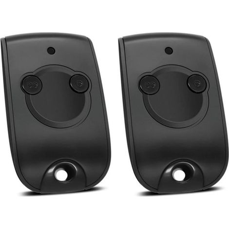 Pack de 2 Télécommandes pour Portail et Garage 433 MHz - Compatible avec Somfy 1841026 et 2401539 Bip Émetteur 2 Canaux (1/5)