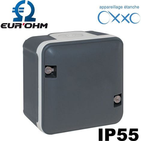 Sortie de câble encastré 16A IP55 - OXXO Couleur Gris