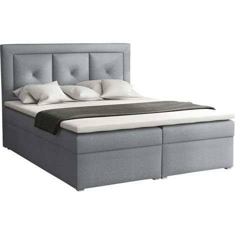Cama continental Pomona 113, Victoria 14 866, Doble, Continental, 180x200, Tapiz, Somieres, 180x215x115cm (1/5)