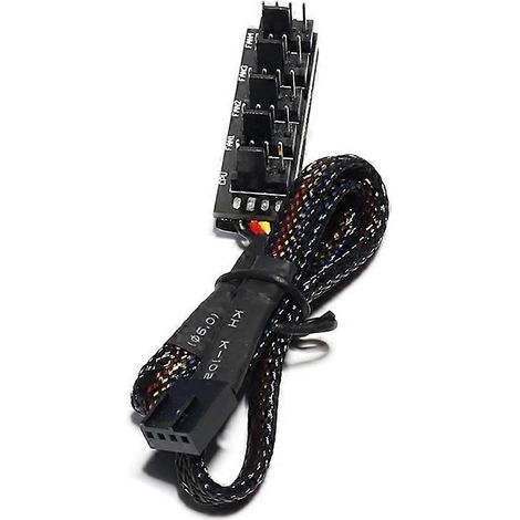 Contrôleur de ventilateur CPU PWM 4 broches pour ordinateur, carte de contrôle de la vitesse et de la température (1/5)