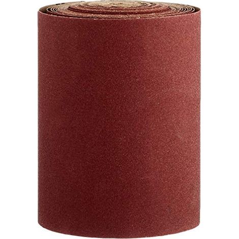Silverline 306729 Rotolo Abrasivo Corindone, 10 mt, Grana 180 (1/4)