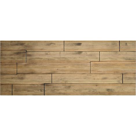 Cabecero Imitación Palets 180x60cm en madera maciza de pino acabado vintage estilo industrial Box Furniture (1/5)