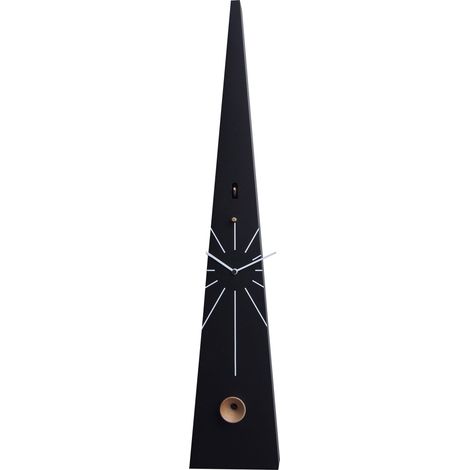 Orologio a Cucù da Parete 17,5x90x12 cm Pirondini Italia QQ Tall 502 Nero (1/2)