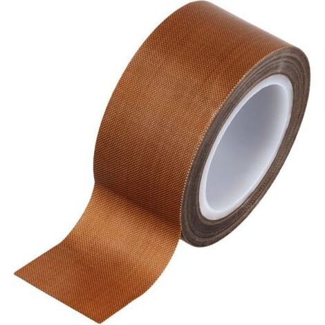 Ruban de Téflon 30mm x 10M - Ruban Adhésif Haute Température 300°C - 0,13 mm d'Épaisseur (1/5)