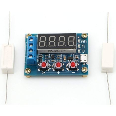 ZB2L3 Lithium Plomb-Acide Batterie Capacité Compteur Testeur Déchargeur Analyseur (1/5)