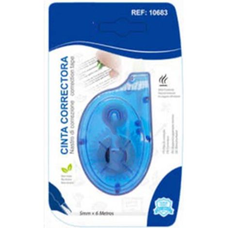Ruban correcteur blanc de 6 m (19,7 pi) pour corriger les erreurs d'écriture. Ruban correcteur portable et adhésif puissant pour les élèves et les écoliers. 0,5 cm (0,2 po) (1/5)