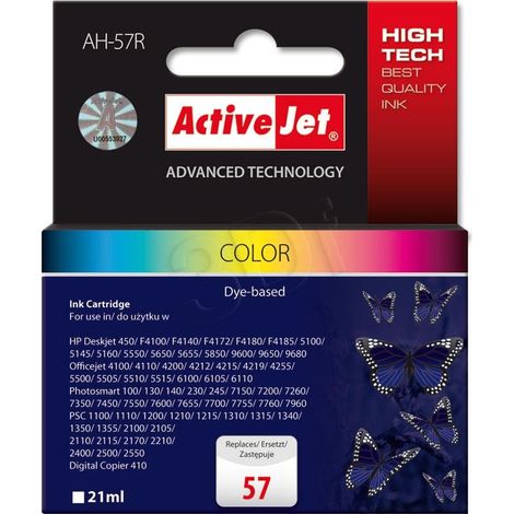 Activejet AH-57R cartucho de tinta 1 pieza(s) Compatible Alto rendimiento (XL) Cian, Magenta, Amarillo (1/2)