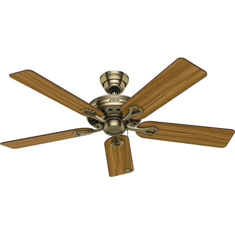 Ceiling Fan Savoy Antique Brass