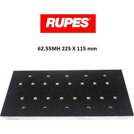 RUPES PIASTRA PLATORELLO BASE PER LEVIGATRICE ORBITALE ABRASIVO IN ROTOLI 6255MH (1/4)