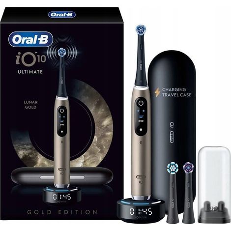Spazzolino magnetico ORAL-B iO 10 Gold + custodia (1 pz.). (1/5)