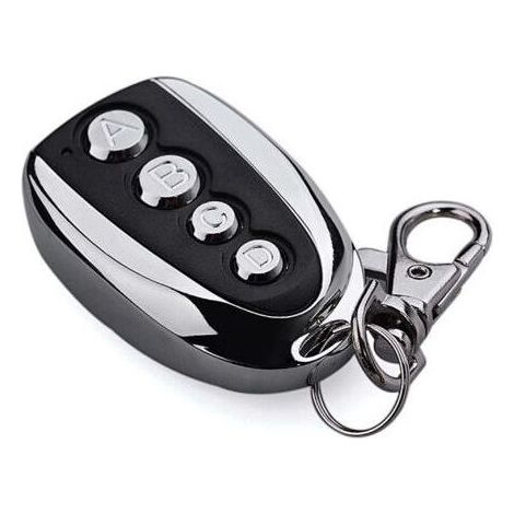 Télécommande universelle de porte de garage 433 Clone 4 clés Code auto Duplicateur de télécommande de porte de garage- (1/4)