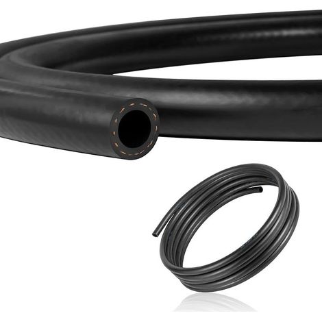 Tuyau De Carburant De Diamètre Intérieur 13mm, Tuyau De Carburant En Caoutchouc Nbr De 6m, SAE J30R7 300PSI Par (1/5)
