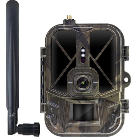Caméra Faune Sauvage Caméra De Chasse Cloud, Suivi Extérieur, 4K, 36MP, Contrôle 4G, Pile AA, Vision Nocturne, Détection 120°, Enregistrement La Faune Surveillance Fiable Précise (1/5)