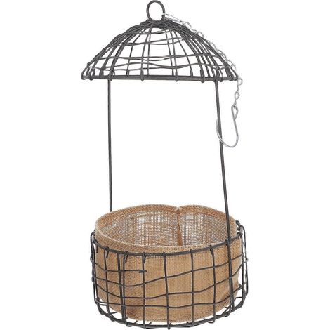 Paniers suspendus en métal, adaptés aux plantes d'extérieur, supports pour pots de fleurs de balcon, paniers de fleurs muraux, décorations de jardin, paniers de fleurs suspendus avec chaînes. (1/5)