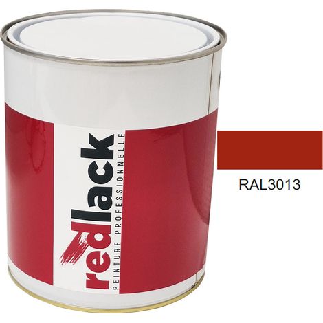 Barattolo da 3L di vernice – RAL 3013 – Rosso Pomodoro – lucida – multisupporto – Redlack