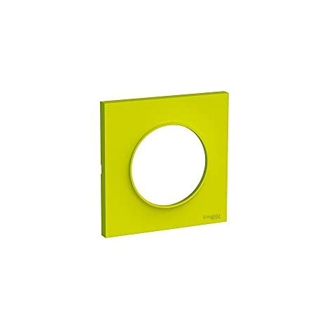 Schneider S520702H Piastra verde-giallo Odace Styl a 1 posto