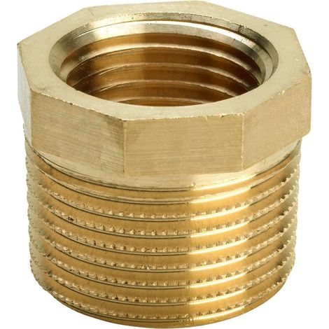 Manicotto di riduzione MF 3/4"x1/2 bronzo, filettatura R, filettatura Rp 266493 (1/3)