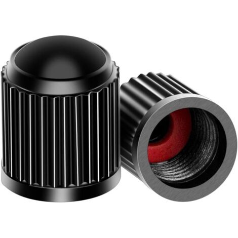 (10×10×12.8)Paquet de 40 Plastique Bouchons de Valve Bouchon Pneu Voiture avec Joint Capuchon de Valve Universel de Rechange pour Voitures, VUS, Vélos, Camions, Motos (1/4)
