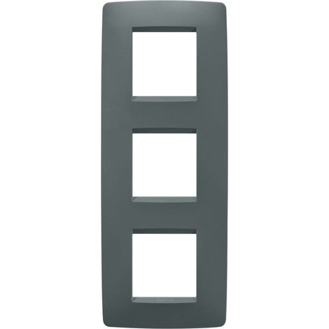 PLAQUE ONE 2+2+2P V SARCELLE GEWISS GW16127VZ