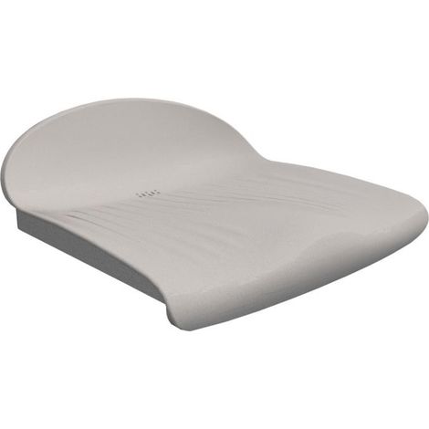 ASIENTO PVC SIN RESPALDO SPARK SR M4 BLANCO