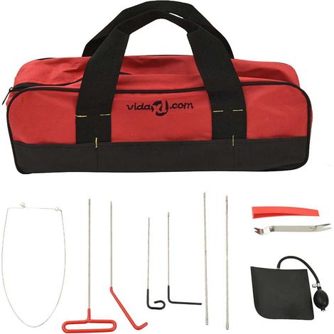 Kit di Attrezzi per Apriporta Auto Universale 11 pezzi vidaXL (1/5)