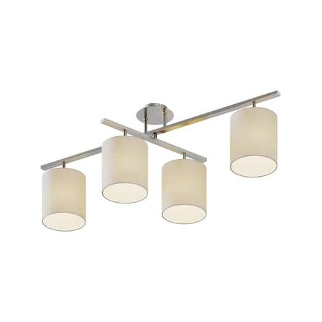 [NEUWERTIG] B-Ware Lindby Zalia Textil-Deckenlampe Deckenlampe Deko-Deckenlicht Textilleuchte E27 (1/2)