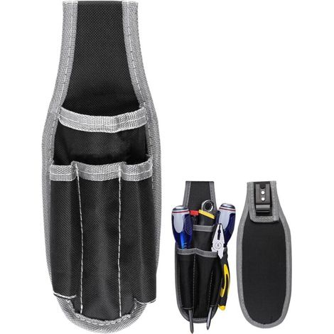 1 pcs Multi-Purpose Tool Belt, Professional Small Belt Pouch, Electrician Bag, Work Men Tool Pouch Organizer for Technician, Builder, Maintenance Technician (1/5)