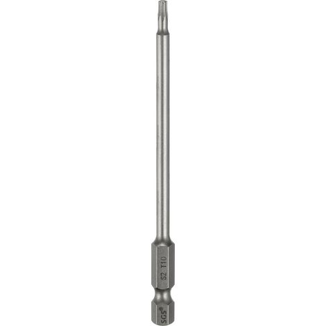 Embout De Tournevis T10 Tête Torx Tige Hexagonale 1/4" (1/5)