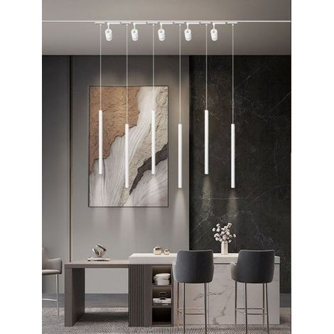 Trade Shop - LAMPADA LED 3W CILINDRO FÜR BINARIO TRACK MONOFASE PROJECT LP-79 - Weiß (1/2)