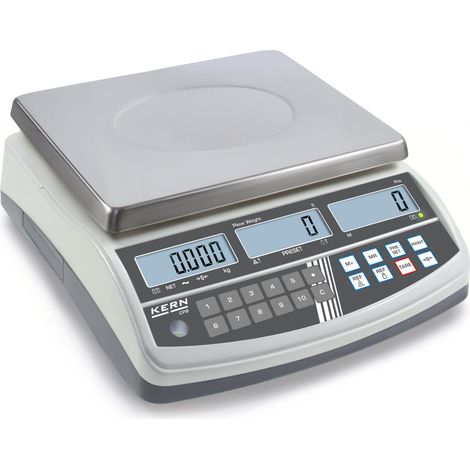 Kern Zählwaage CPB 15K2DM+C kalibriert, Wägebereich 6 15 kg, Ablesbarkeit 2 5 g