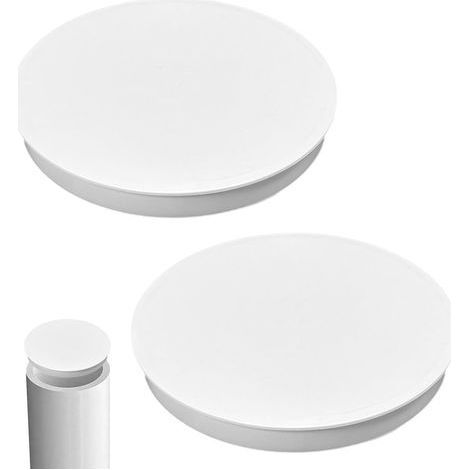2 Pièces PVC DN150/160 pour Bouchon de Tuyau D'Égout. Bouchon de Conduite d'eau de 150-160 mm de Diamètre pour Tuyau d'Égout. Bouchon de Tuyau 150 mm. Bouchon d'entrée 150 mm.Embout. (Ø150. Ø160) (1/5)