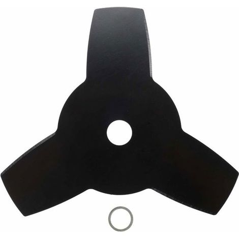 Lame coupe-herbe et débroussailleuse en acier de 10 po x 3 dents (1/5)