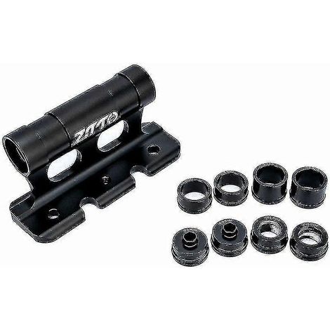 Supports de fourche de vélo Ztto à dégagement rapide pour axe traversant, fixation pour fourche avant, compatibles avec barres de toit de voiture (5x100 mm, 12x100 mm, 15x100 mm et 15x110 mm). (1/5)
