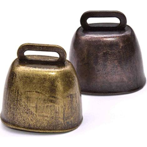 Cloche Animal - Cloche Pâturage en Laiton - Pour Vache Mouton Chèvre - Son Clair et Puissant - 2 Pièces (1/5)