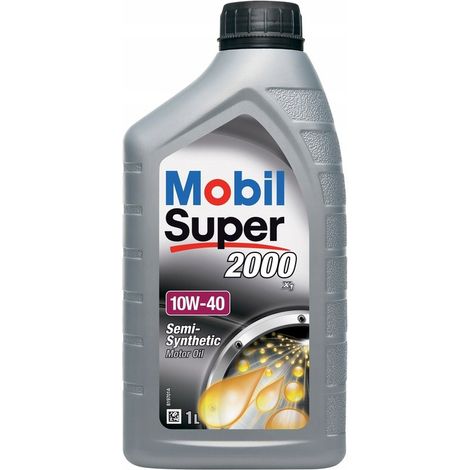 Olio Mobil 10W40 Super 2000 X1SL/CF A3/B3 1L