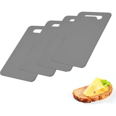 Plateaux à Petit-déjeuner, 4 pièces, Préserve les Couteaux, Plastique, Anthracite, 62012270 (1/5)