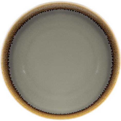 Assiettes Plates Rondes Grises Kiln 178mm (Lot de 6) - Ref FA027 - Olympia (1/5)