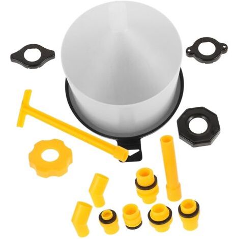 1 Kit de recharge de liquide de refroidissement avec entonnoir anti-déversement pour usage automobile et marin (1/5)