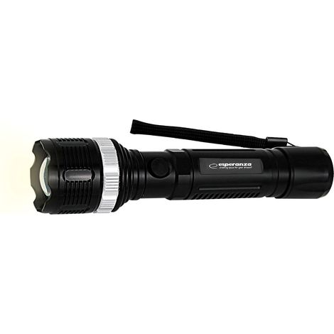 Esperanza EOT073 linterna portátil negra LED potente (1/5)