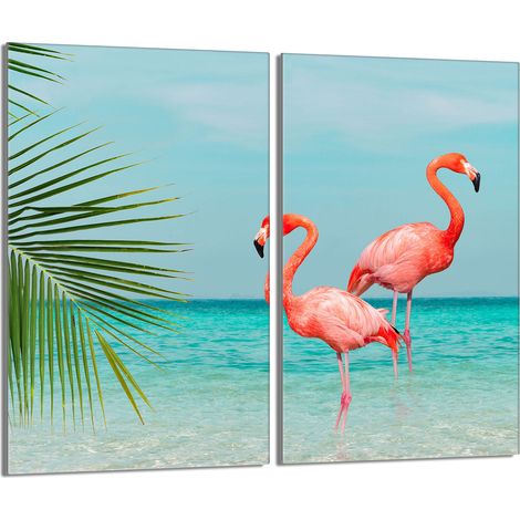 Placa protectora de vidrio para estufa 2x30x52 Flamingo (1/5)