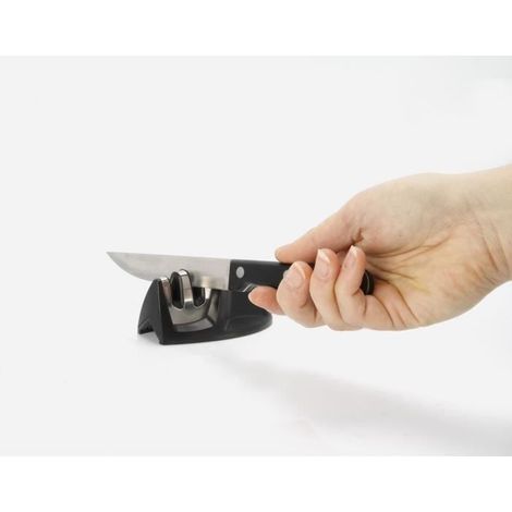 Aiguiseur a couteau Inox et plastique L 9.5 cm l (1/3)