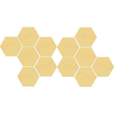 Autocollants Miroir 3d - Décoration Murale Diy Amovible - Pour Salon Chambre Armoire - Lot De 12 Pièces 10 Cm (1/5)