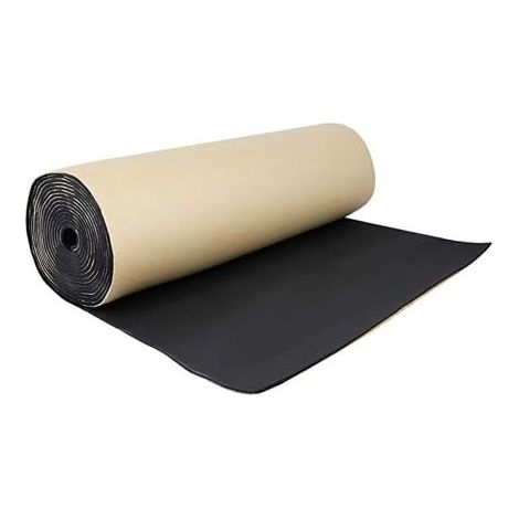 Tapis Isolation 8mm Voiture Insonorisation Thermique Capot Mat 100x60cm Kit premium d'insonorisation automobile Isolation phonique/thermique 2-en-1 - Facile à poser (1/5)