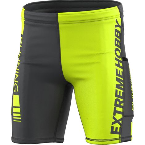Leggings da corsa da uomo 1/3, taglia M, colore rosso