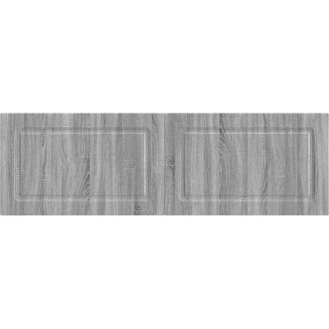 Maison Exclusive - Testiera da Muro UTRECHT Sonoma grigio Legno ingegnerizzato (1/5)